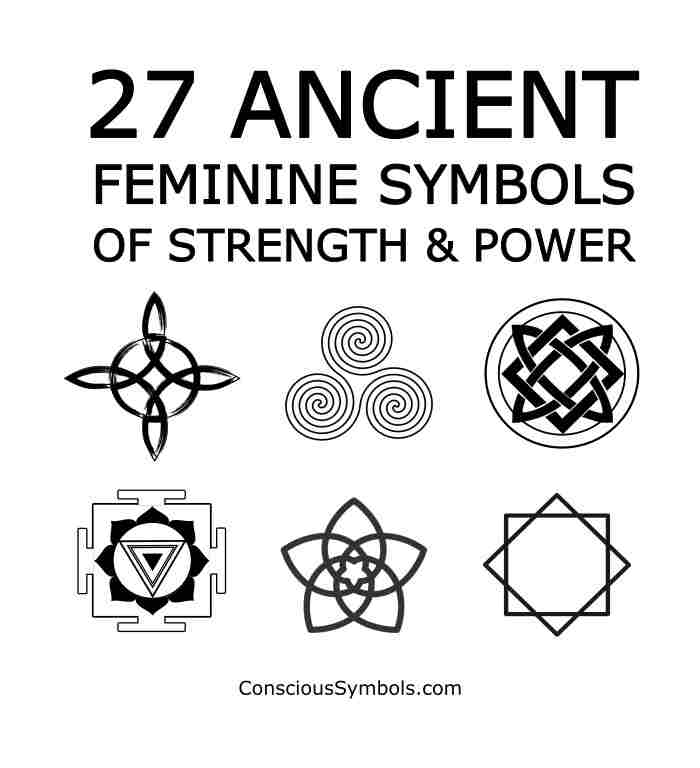 Feminine symbols of strength