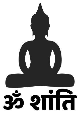 OM Shanti symbol