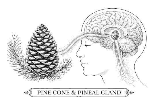 Pinecone and the pineal gland