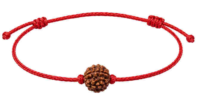 Rudraksha bead bracelet